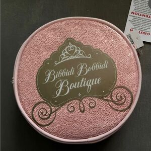 Disney Parka Bibbidi Bobbidi Boutique sequined pink purse Cinderella NWT